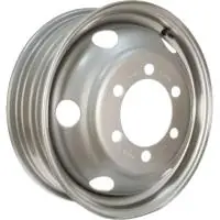 Asterro 8/275/221/134 7.5x19.5 8*275 ET134 DIA221 Silver Штампованный
