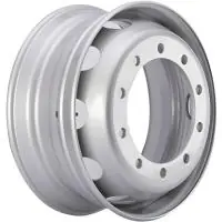 Asterro 2239M 11.75x22.5 10*335 ET135 DIA281 Silver Штампованный